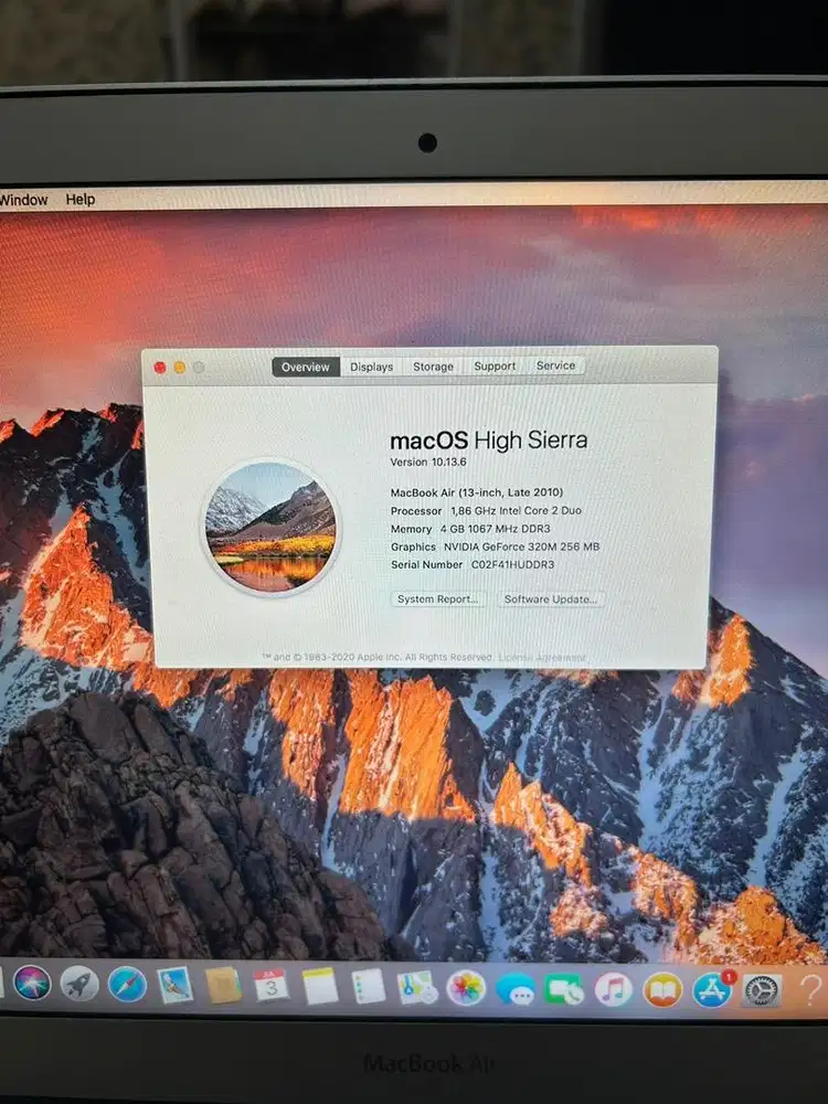 Jual Macbook Air 2010