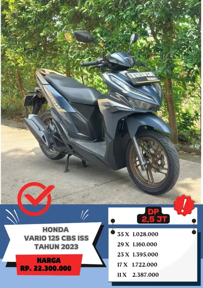Honda Vario 125 CBS ISS Tahun 2023