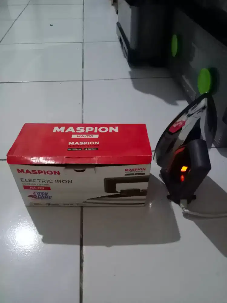 Di jual setrika merk Maspion HA-110