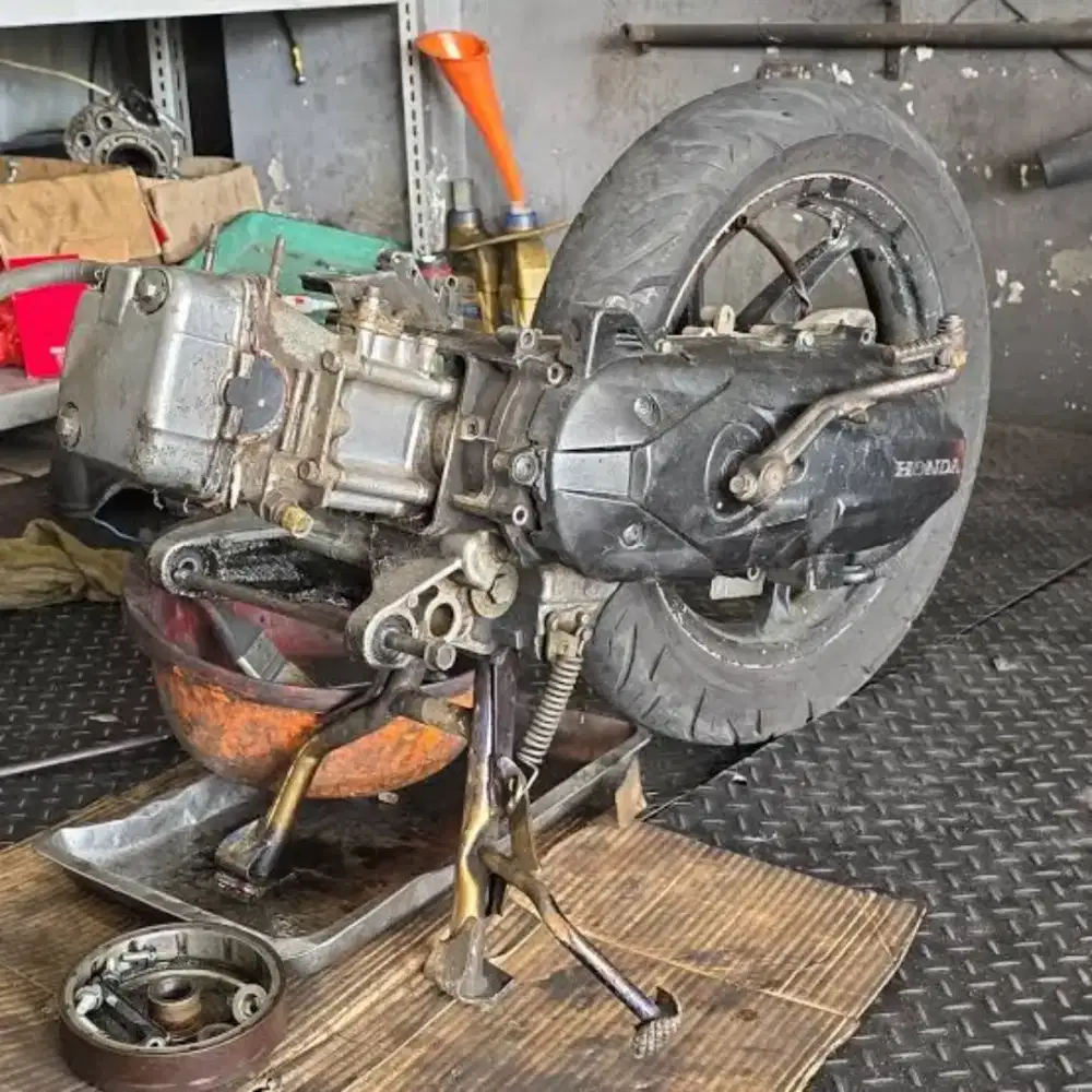 Bengkel motor panggilan servis