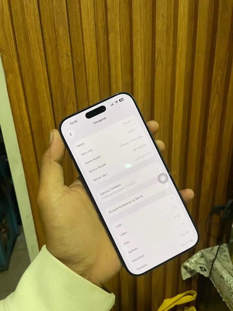 IPhone 17 ProMax 256GB iBox Fullset