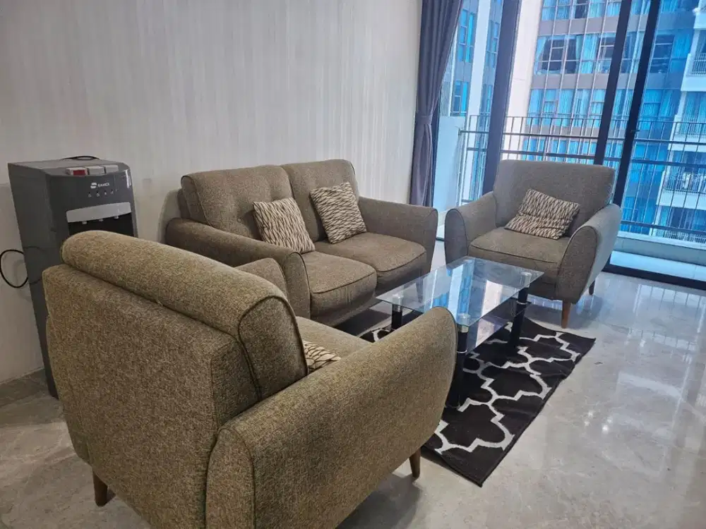 Disewakan Apartemen Casa Grande 3 Bedroom Size 136 Sqm Siap Huni Akses Mall Kokas Tebet Jakarta Selatan Not Facing The Grave