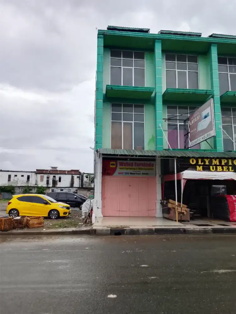 Disewakan Toko 3 Lantai Kota Banda Aceh