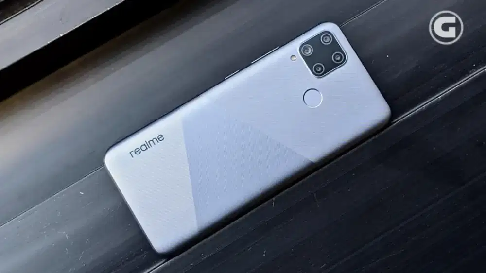 JUAL HP REALME C15 RAM 4.GB.