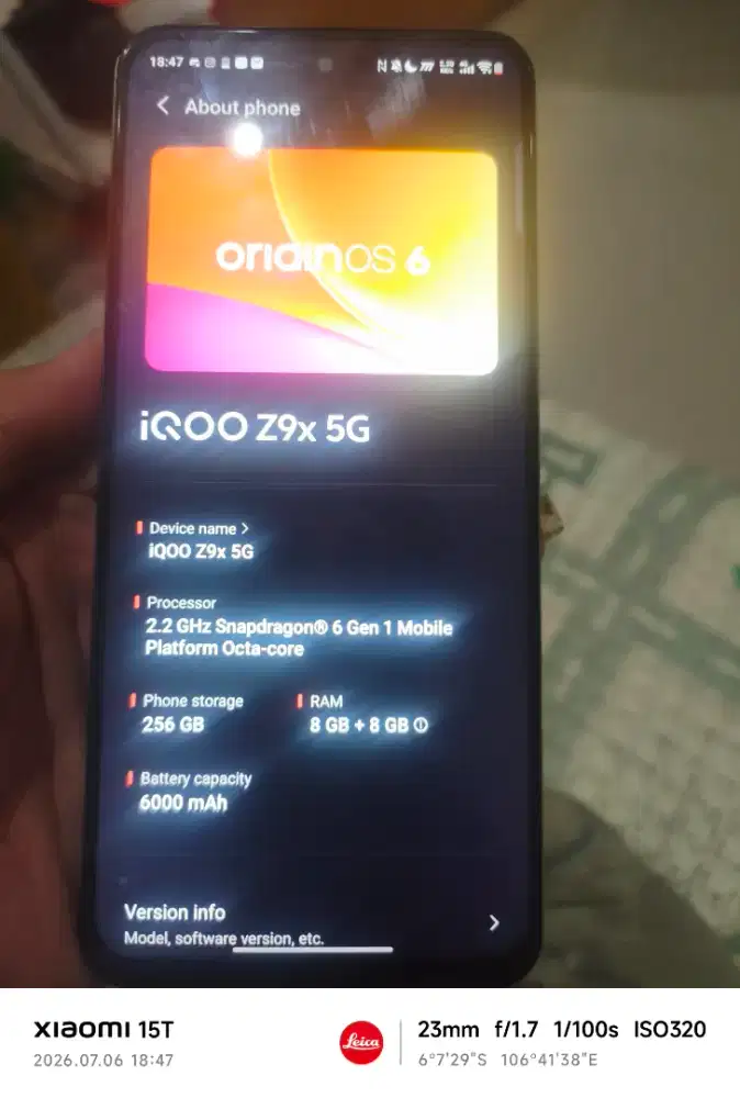 Vivo iqoo z9x 8/256