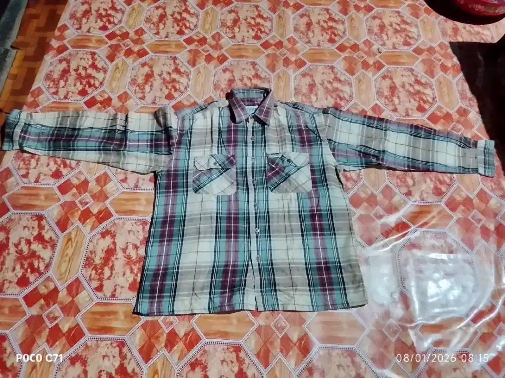 Kemeja Flanel Pria