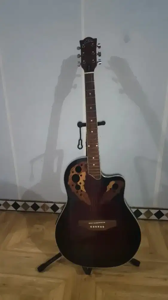 Gitar Akustik Elektrik Eko SMC-OW-F Original Langka
