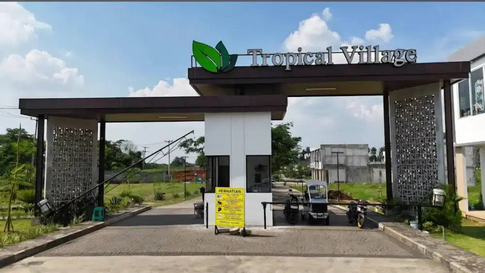 Dijual Rumah Minimalis TAKE OVER di Bogor Tropical Village