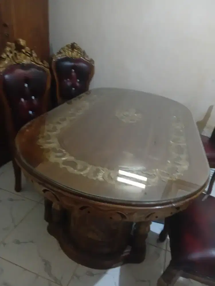 Jual Meja makan jati