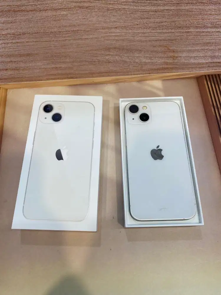 iPhone 13 128GB Starlight iBox BH 84% lengkap