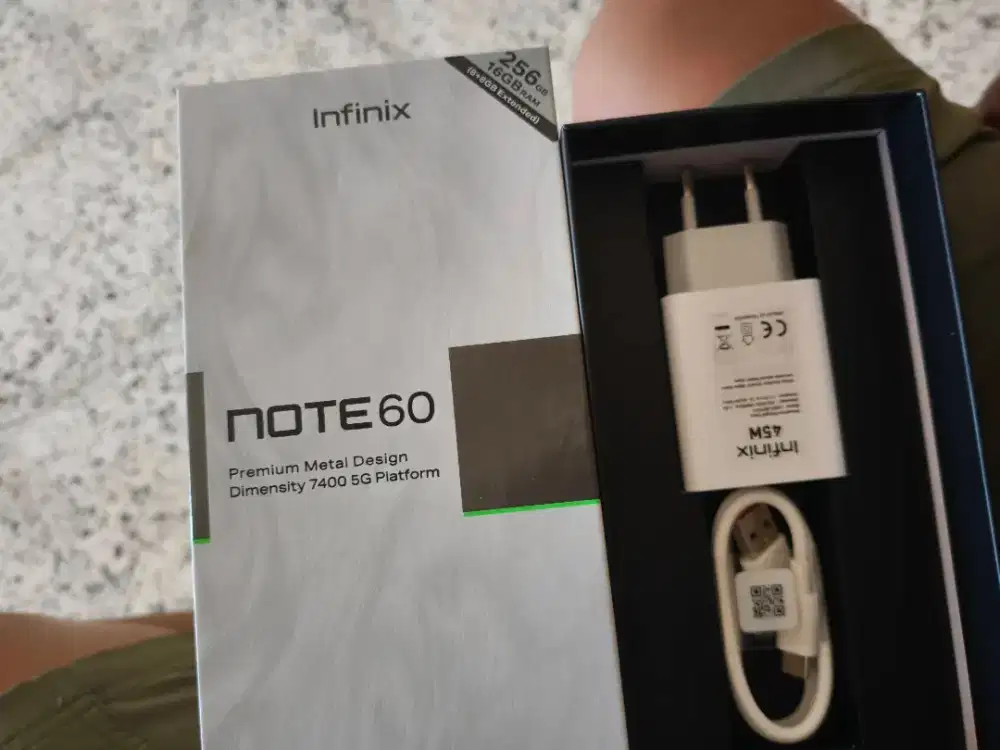 INFINIX NOTE 60 5G 8/256 GARANSI PANJANG