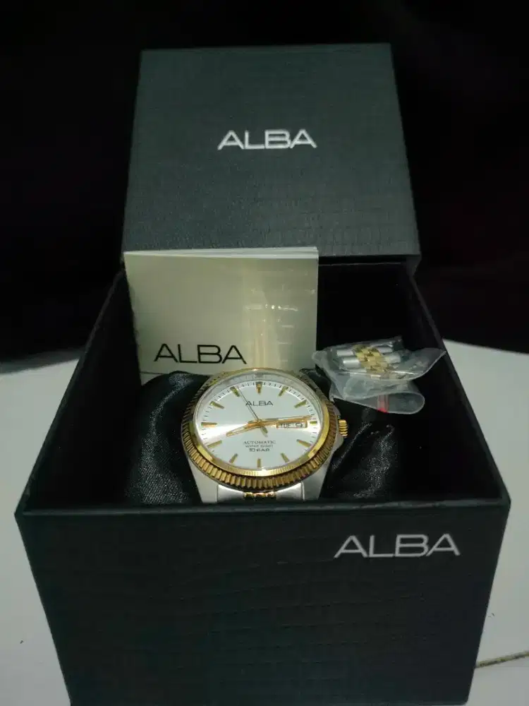 ALBA Automatic Gold-Silver Two-Tone (Kondisi Like New / 99% Mulus!)