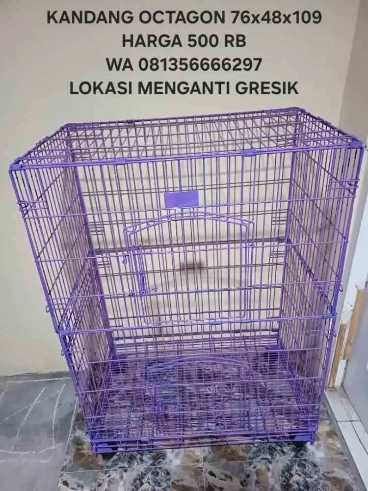 Kandang octagon besi
