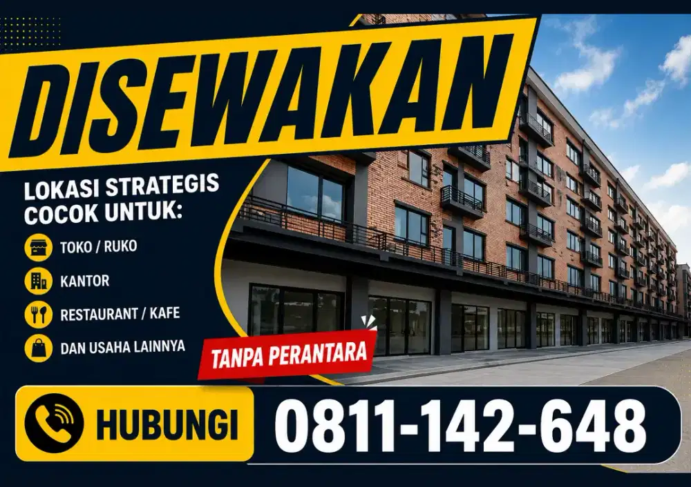 Disewakan Kios di NewVille, Neo Soho Lippo Cikarang