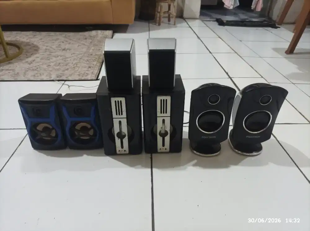 Speaker pasif mix ada 4 pasang