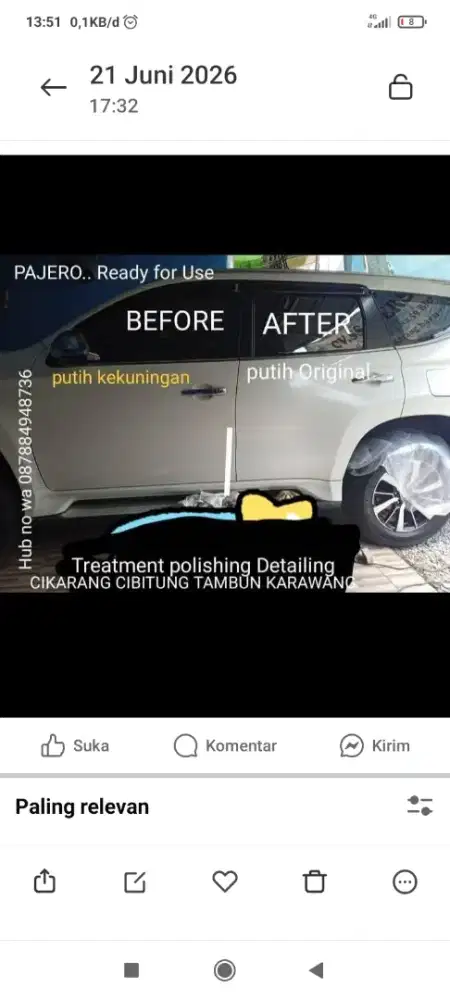 Poles mobil detailing