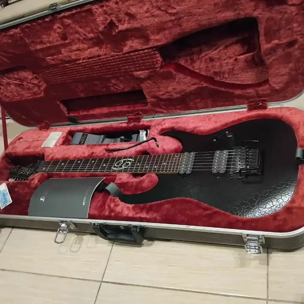Gitar Ibanez Apex 1 Mungky Signature Band KORN 7 string JAPAN