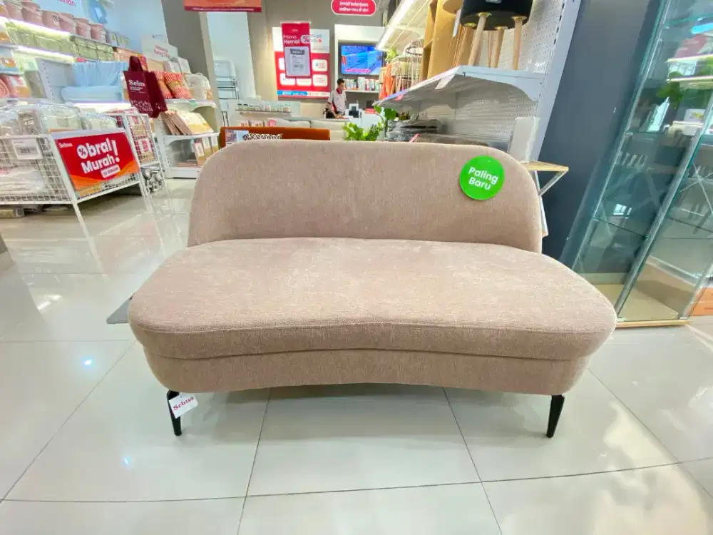 jual sofa 2 dudukan kain