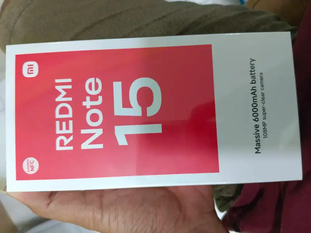 Jual redmi note15 8/128 new