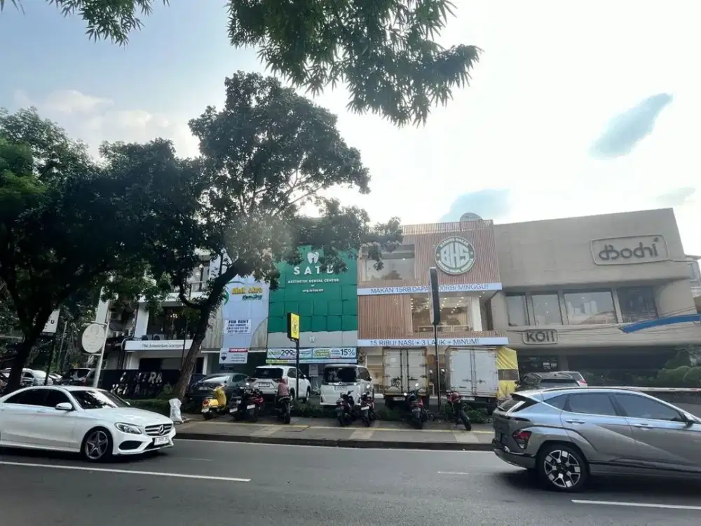 DISEWAKAN RUKO CENTRA KEMANG 72 ADA 15 UNIT RUKO DAN 1 GEDUNG KOI KEMANG JALAN KEMANG KEMANG-JAKARTA SELATAN