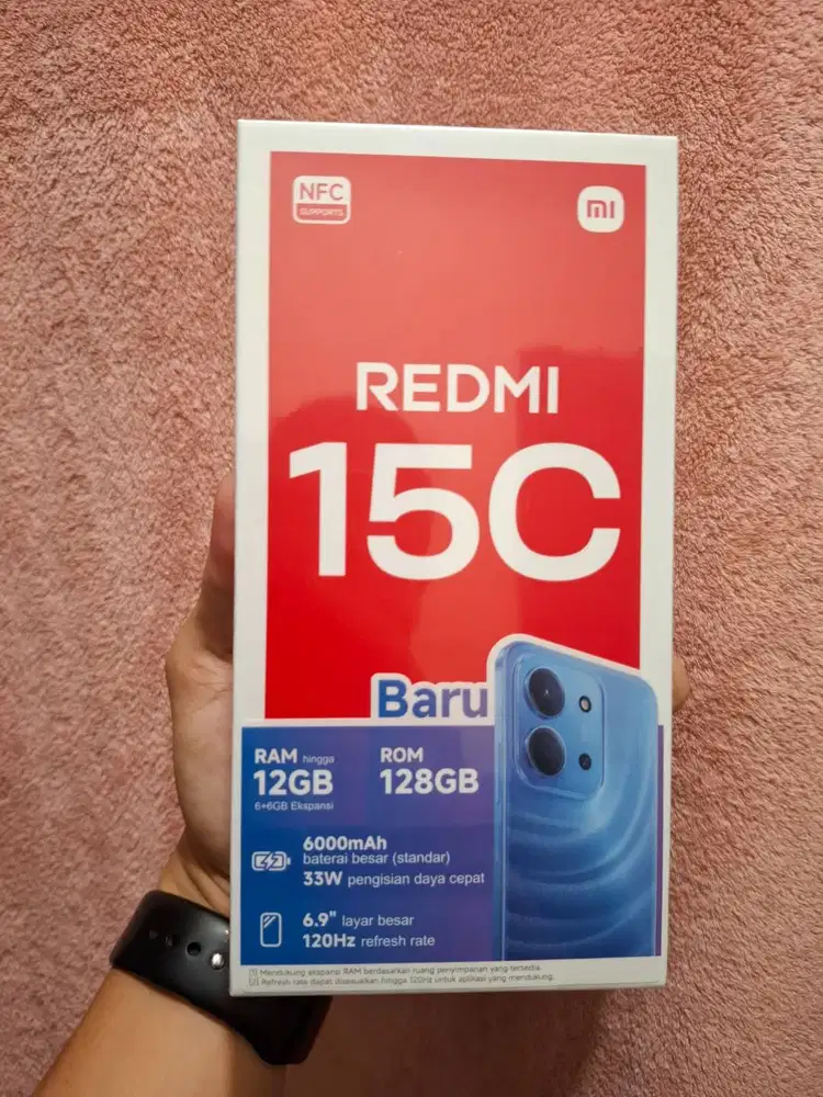 REDMI 15C NEW SEGEL