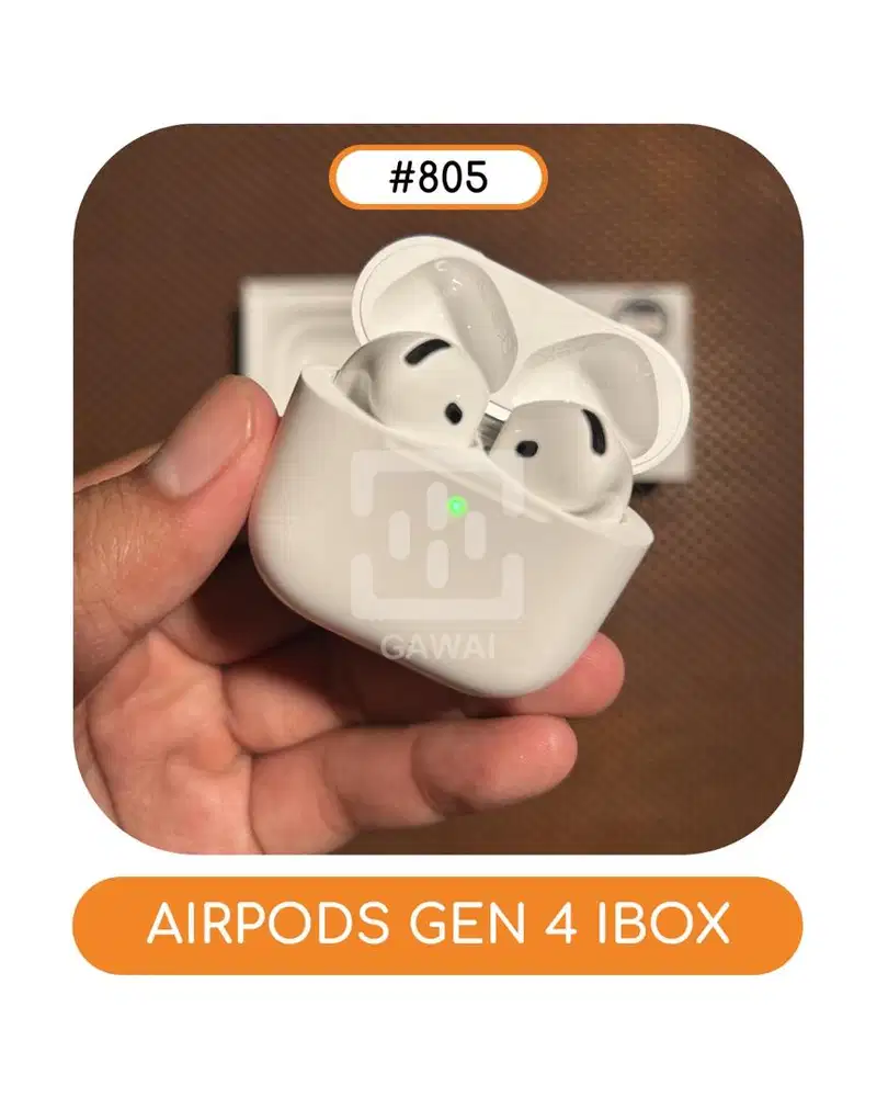 #805 Airpods Gen 4 Ibox Garansi 17 June 2027