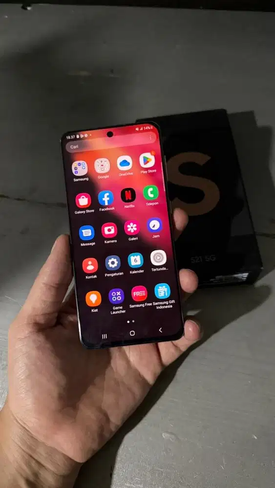 Samsung S21 Pink 5G 8/256GB SEIN Lengkap