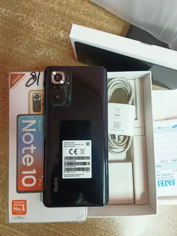 redmi Note 10 pro ram 8/128 nfc
fullset ORI