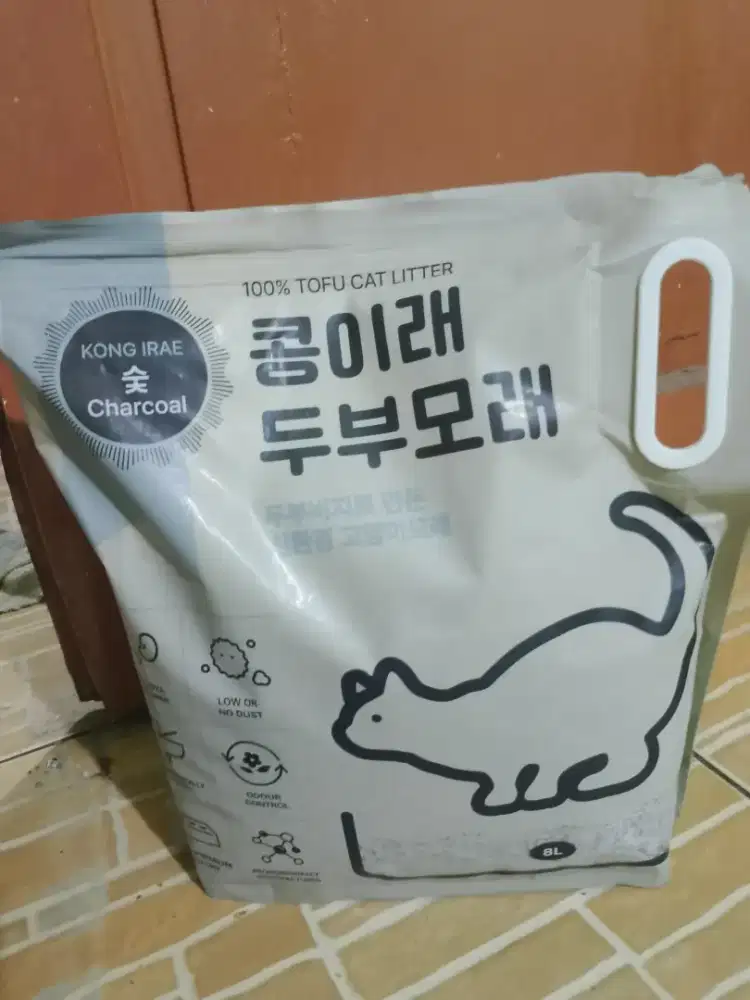 Pasir kucing 100% toffu