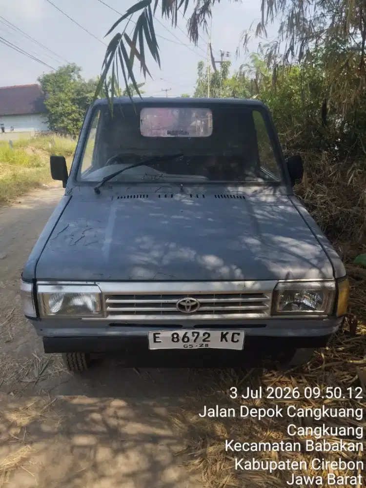 Kijang asli pickup plat e cirebon
