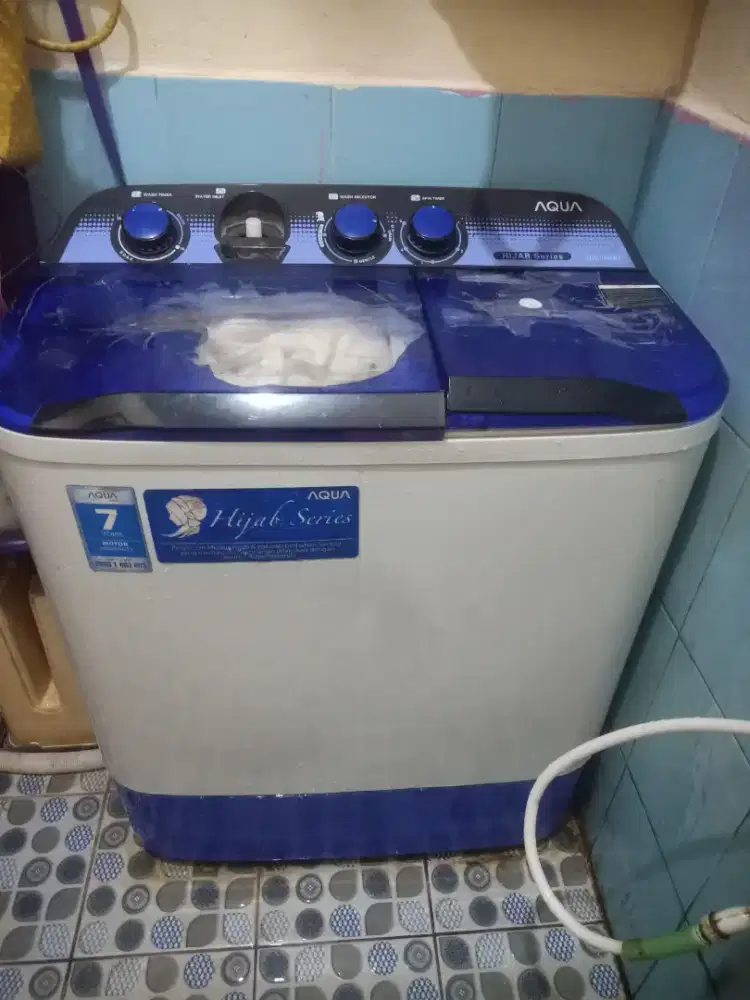 mesin cuci aqua hijab series 7 kg