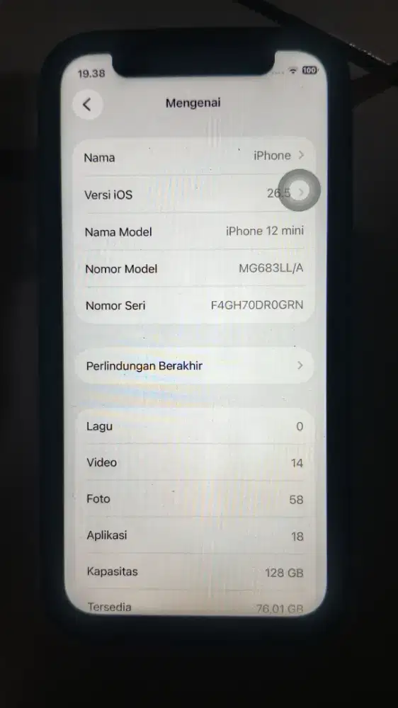 iPhone 12 mini 128 inter all operator