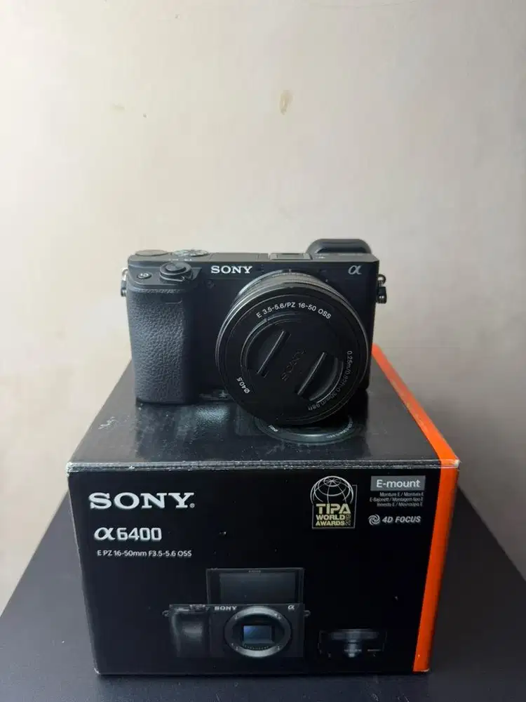 Sony A6400 Kit Fullshet Box Mulus likenew
