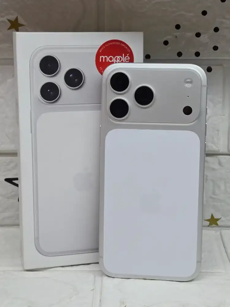 Iphone 17 pro max 512gb sipver second resmi