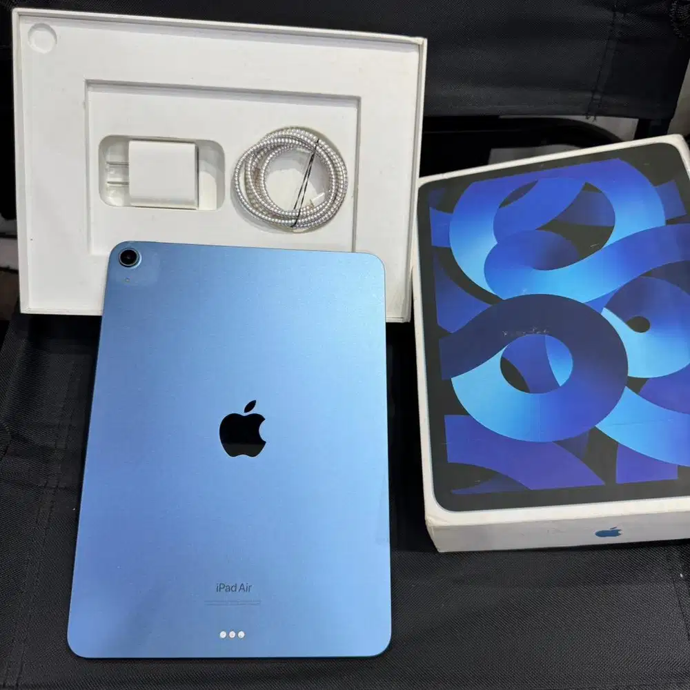 ipad air 5 M1 64gb wifi fullset original fungsional normal no minus