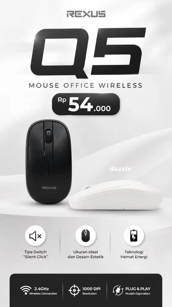 Mouse Office Wireless Q5 rexus