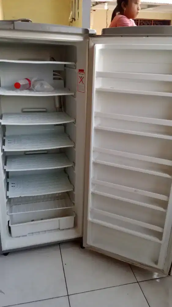 Jual kulkas freezer 7 rak merk aqua