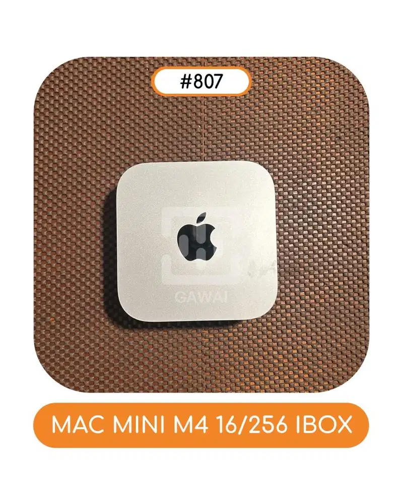 #807 Mac Mini M4 - 16/256 Ibox Garansi 19 August 2026