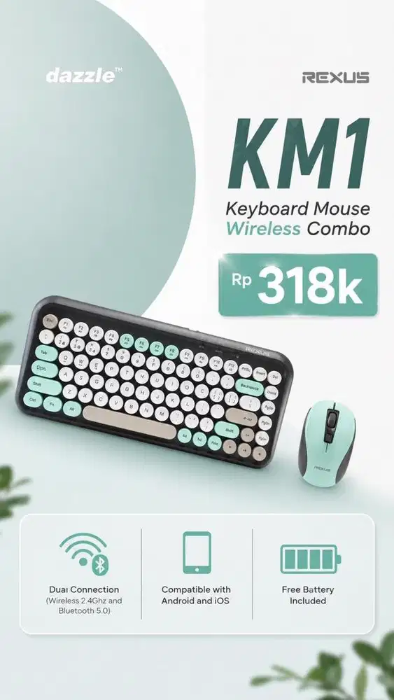 Keyboard Mouse Wireless Combo KM11