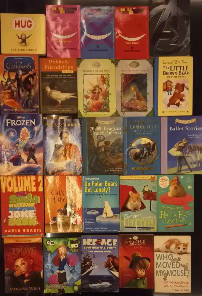 Buku KOLEKSI Yusei Matsui, Enid Blyton, Betty G Birney dll