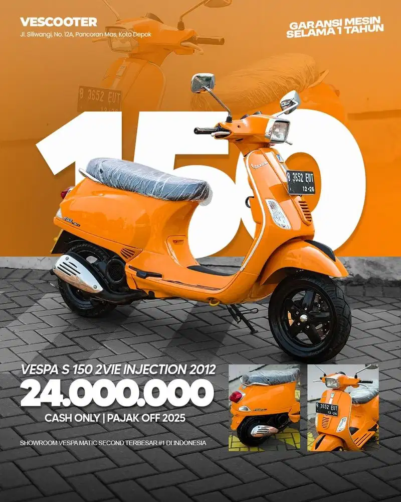 VESPA S 150 2VIE INJECTION 2012