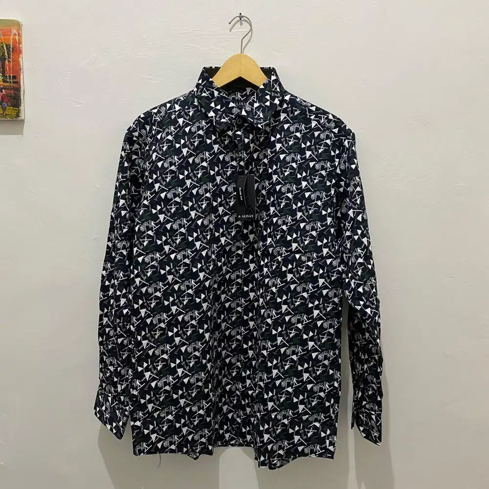 Alisan Kemeja Lengan Panjang Slimfit