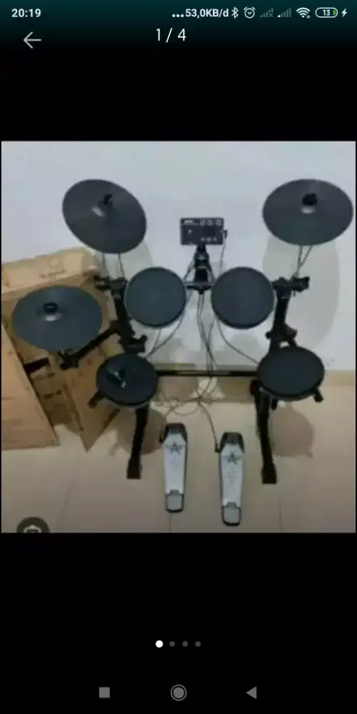 Drum elektrik masih baru masih segel jual aja 2'8