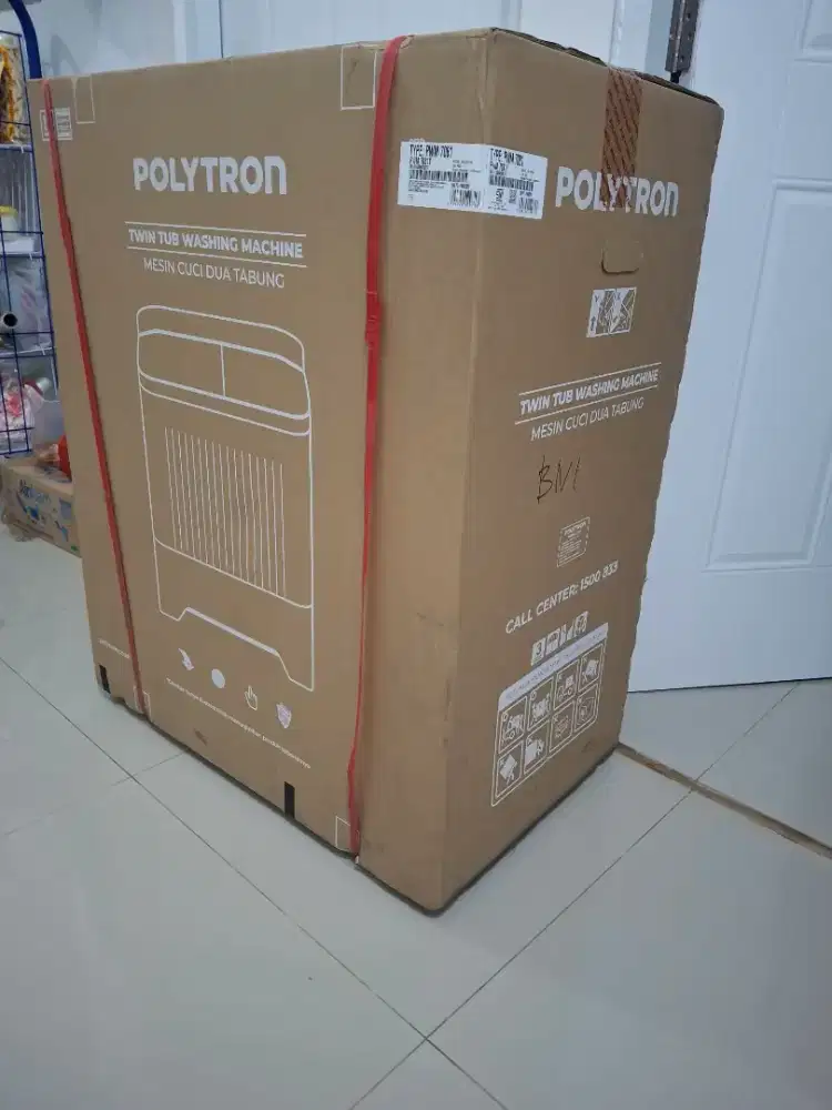 Mesin cuci baru Polytron