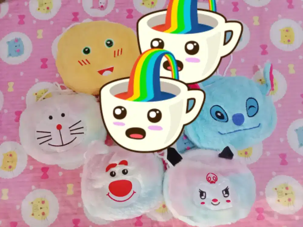 Tas kecil boneka karakter