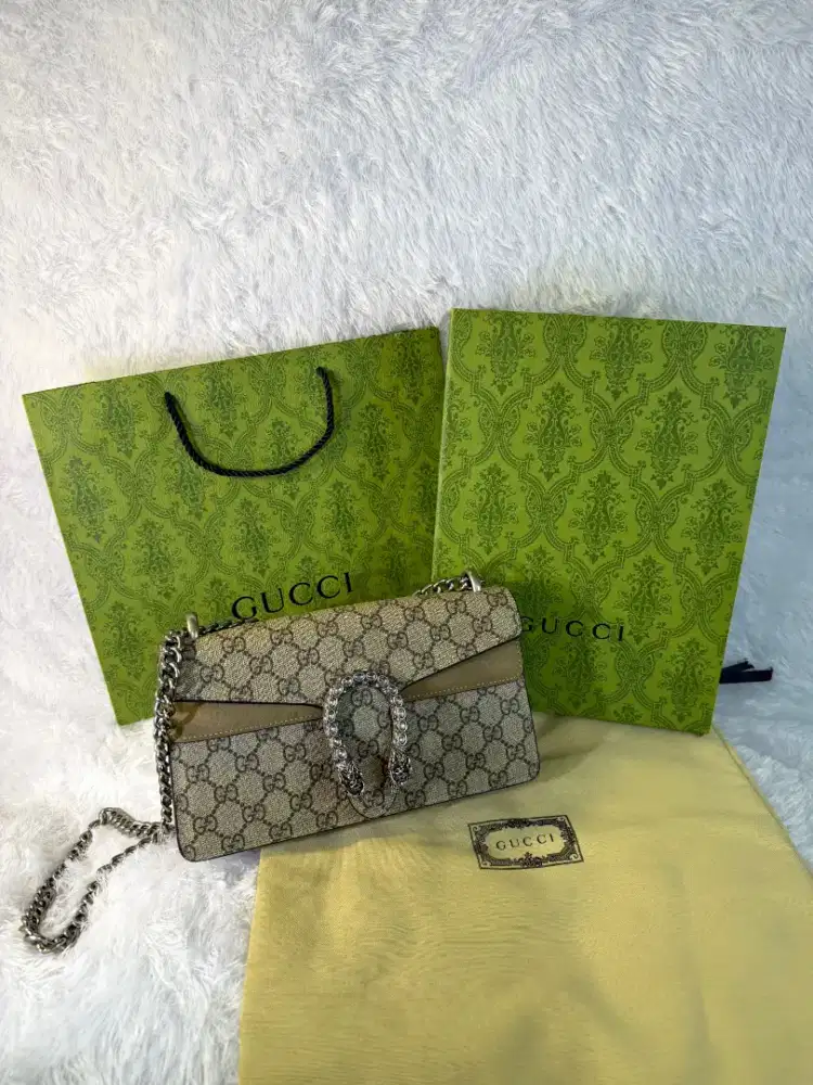 Tas Preloved Gucci GG Dionysus