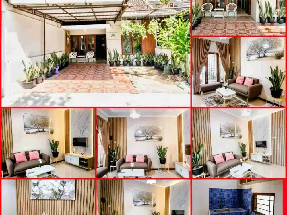 JUAL RUMAH FULL FURNISHED DI PERUM BANGUNTAPAN BANTUL YOGYAKARTA
