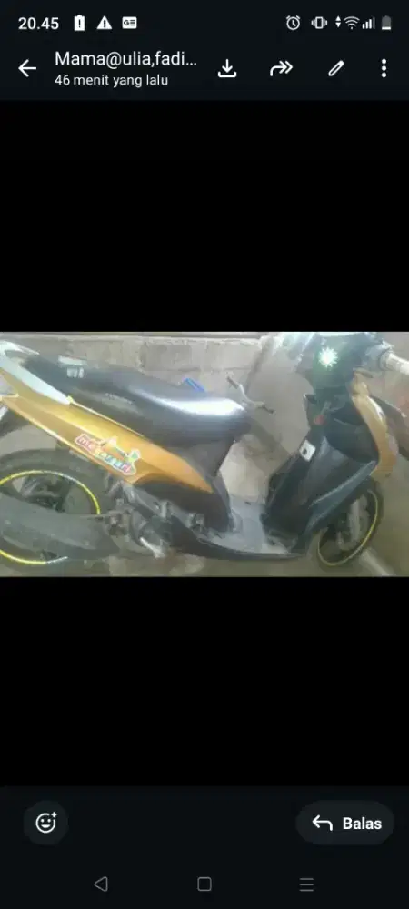 Motor bekas jual cepat