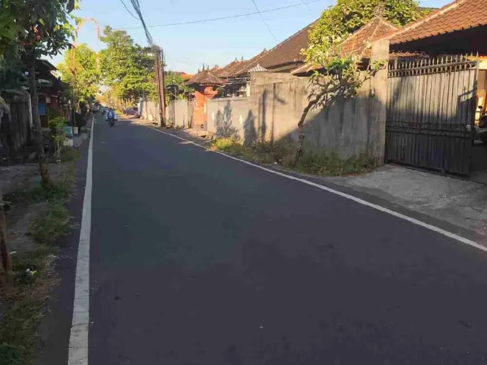 tanah Tukad Batanghari Denpasar selatan Renon bali