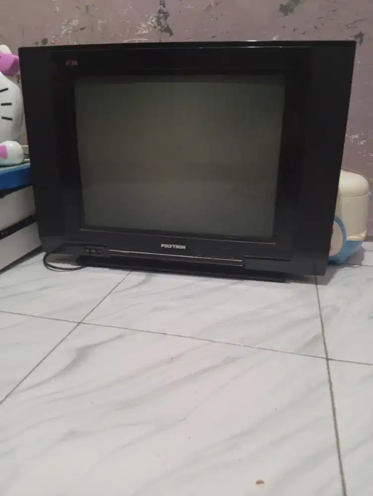 Di jual TV tabung normal nyala